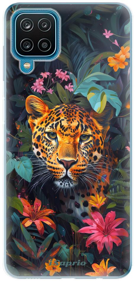 iSaprio Flower Jaguar - Samsung Galaxy A12