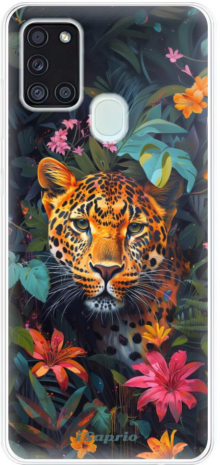 iSaprio Flower Jaguár – Samsung Galaxy A21s