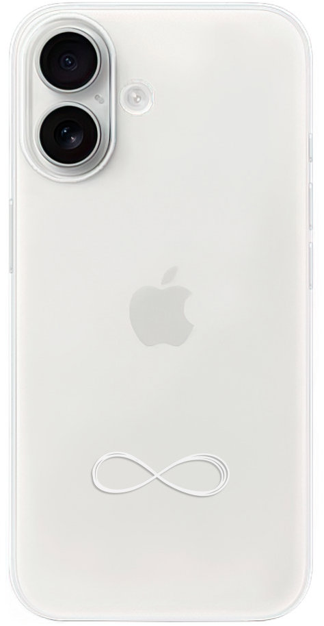 iSaprio Číre puzdro – Infinity pre iPhone 16