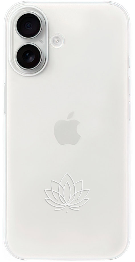 iSaprio Číre puzdro – Lotos pre iPhone 16