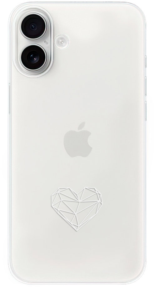 iSaprio Číre puzdro – Digital Love pre iPhone 16 Plus