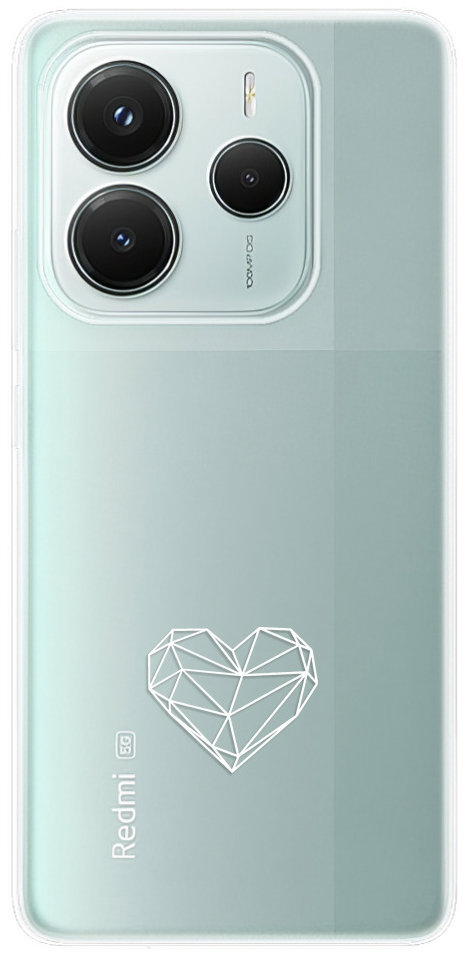 iSaprio Číre puzdro – Digital Love na Xiaomi Redmi Note 14 5G