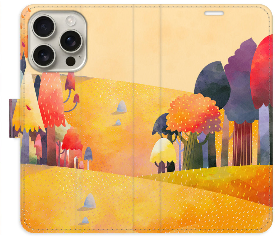 iSaprio Flip puzdro Autumn Forest pre iPhone 16 Pro