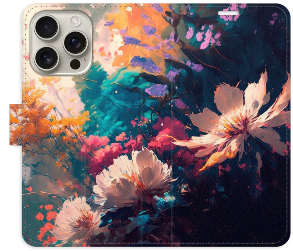 iSaprio Flip puzdro Spring Flowers na iPhone 16 Pro