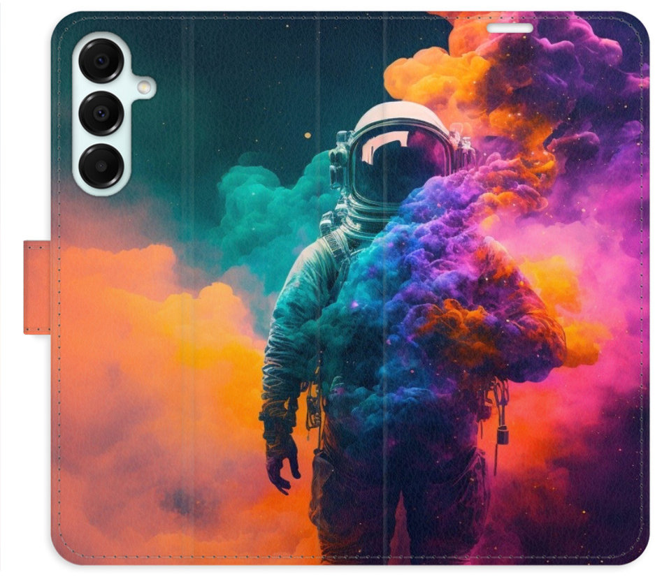 iSaprio Flip puzdro Astronaut in Colours 02 pre Samsung Galaxy A16 5G