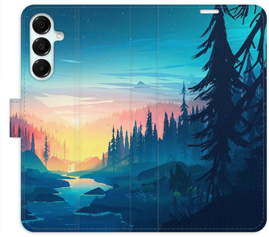 iSaprio Flip puzdro Magical Landscape pre Samsung Galaxy A16 5G