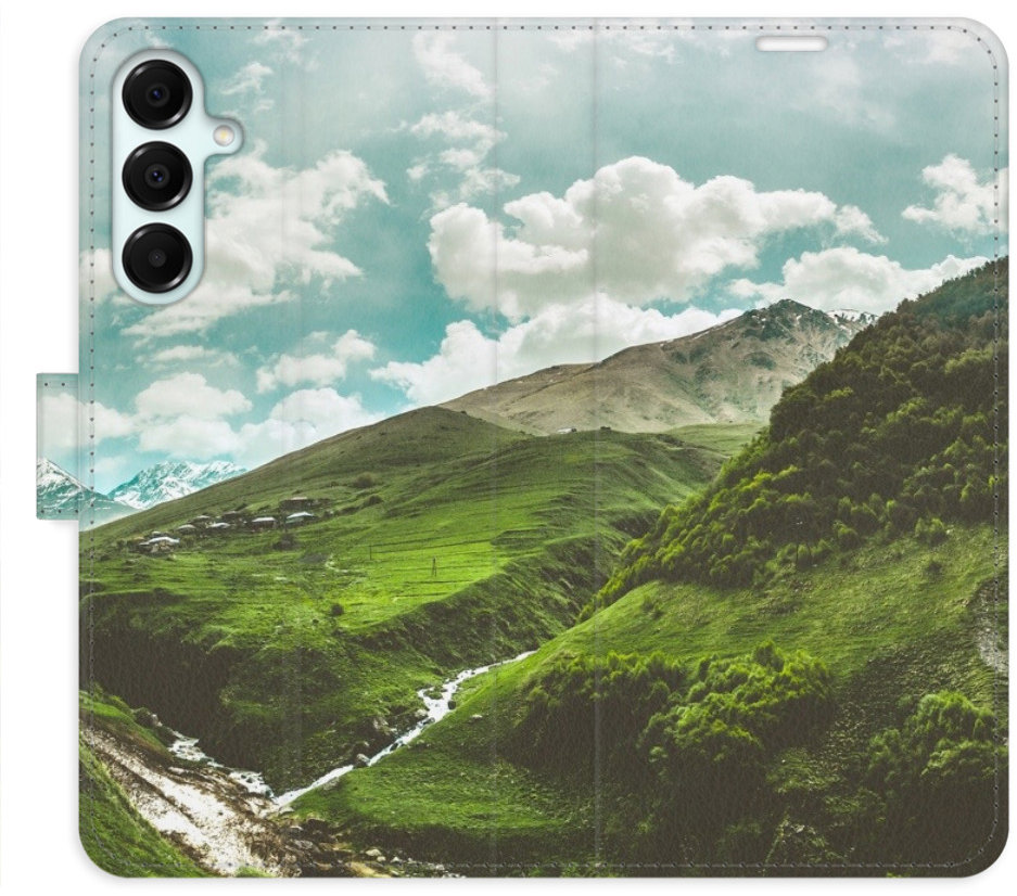 iSaprio Flip puzdro Mountain Valley pre Samsung Galaxy A16 5G