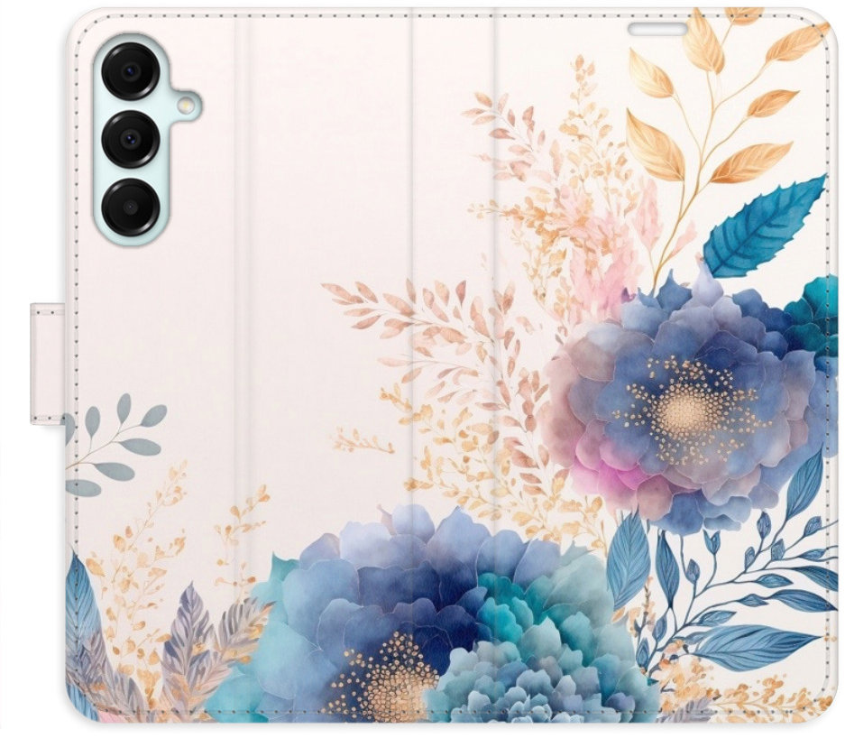 iSaprio Flip puzdro Ornamental Flowers 03 pre Samsung Galaxy A16 5G
