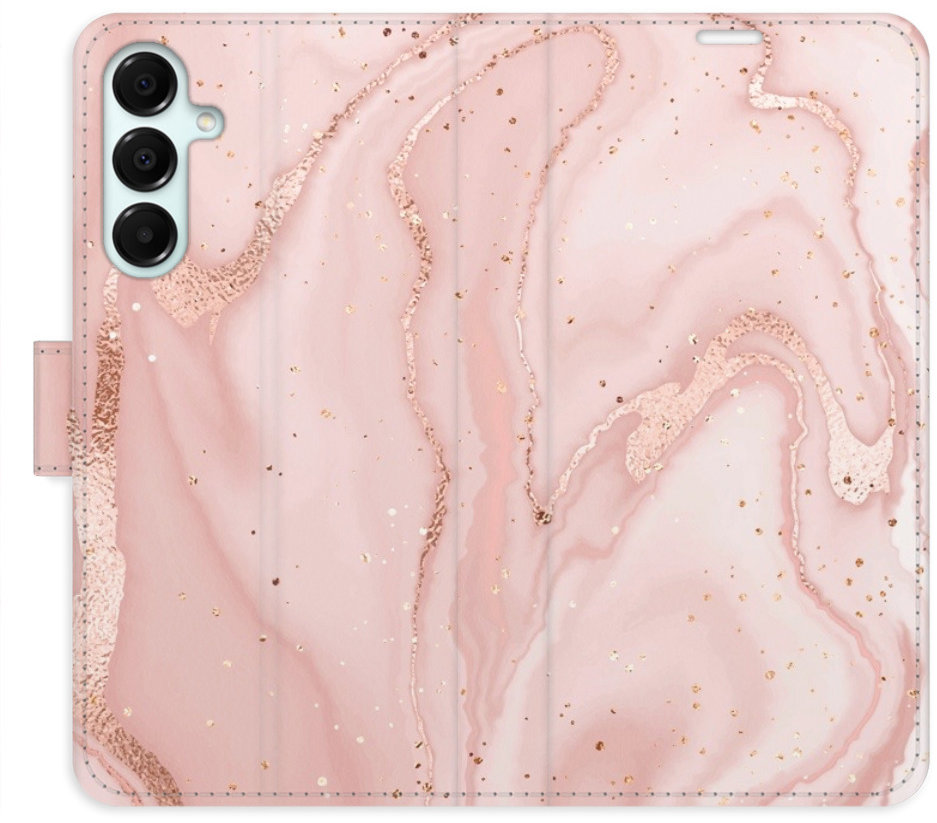 iSaprio Flip puzdro RoseGold Marble pre Samsung Galaxy A16 5G