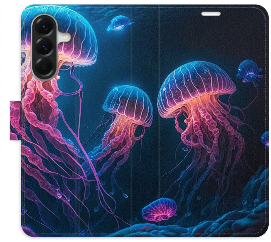 iSaprio Flip puzdro Jellyfish pre Samsung Galaxy A26