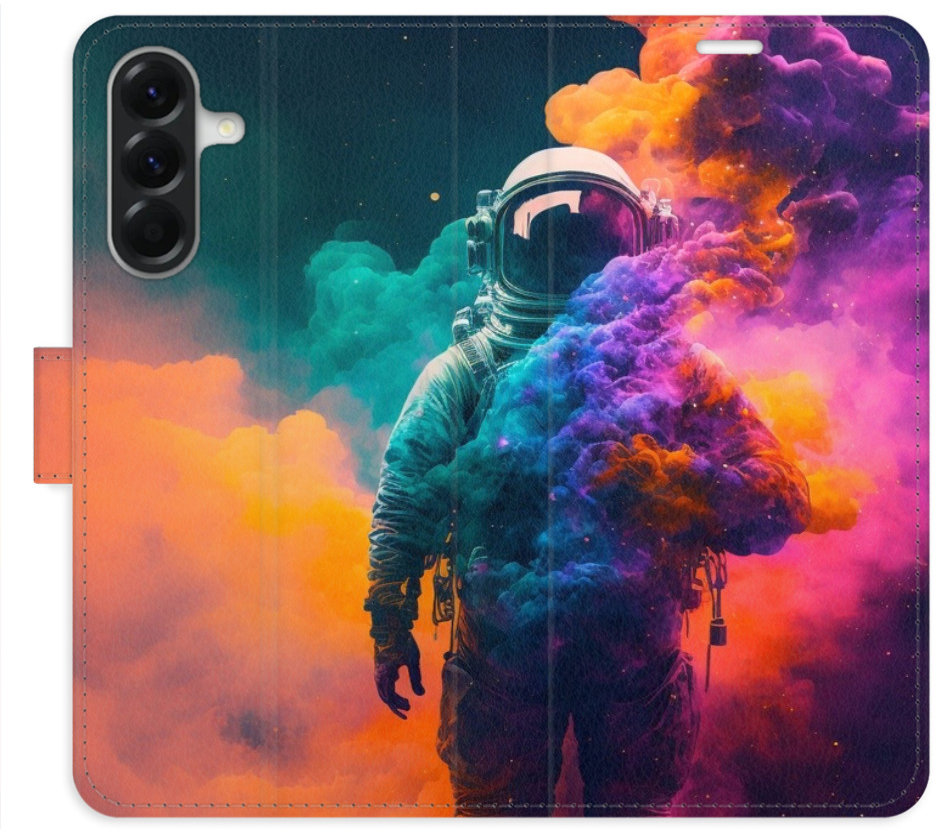 iSaprio Flip puzdro Astronaut in Colours 02 pre Samsung Galaxy A36