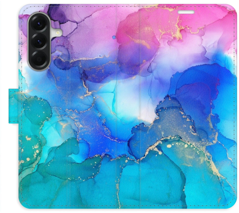 iSaprio Flip puzdro BluePink Paint pre Samsung Galaxy A36
