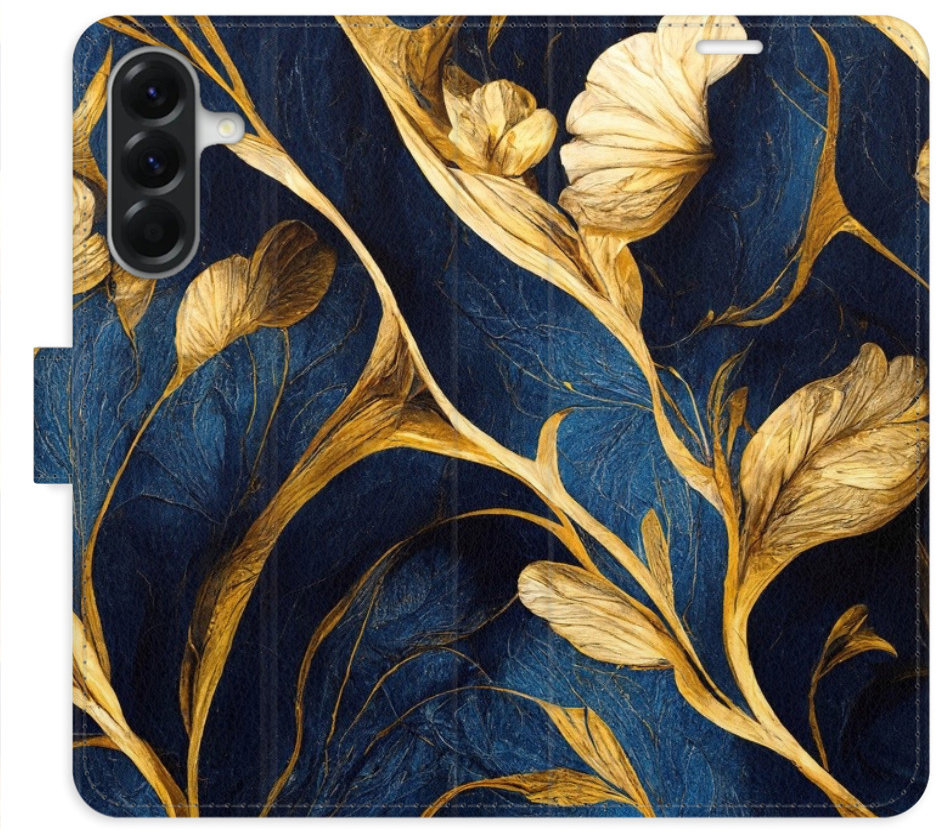 iSaprio Flip puzdro GoldBlue pre Samsung Galaxy A36