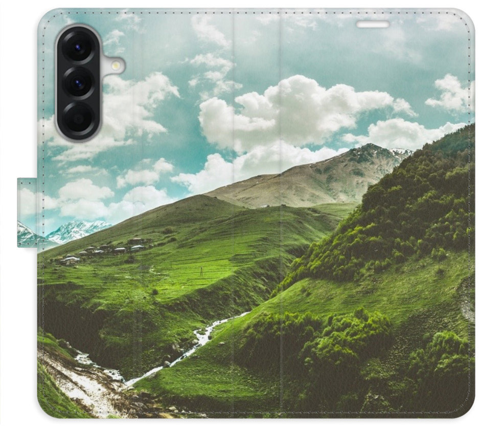 iSaprio Flip puzdro Mountain Valley pre Samsung Galaxy A36