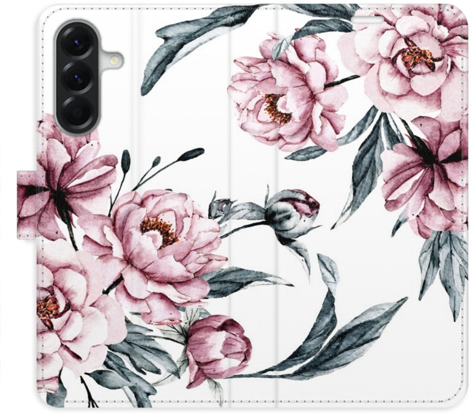 iSaprio Flip puzdro Pink Flowers pre Samsung Galaxy A36