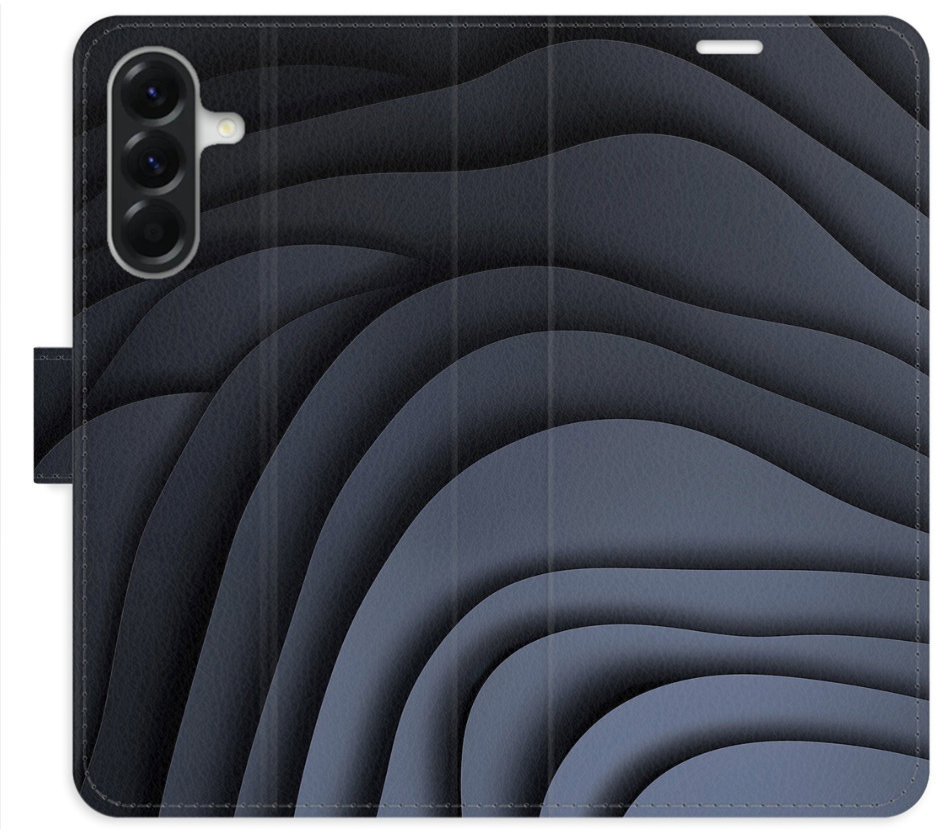 iSaprio Flip puzdro Dark Waves pre Samsung Galaxy A36