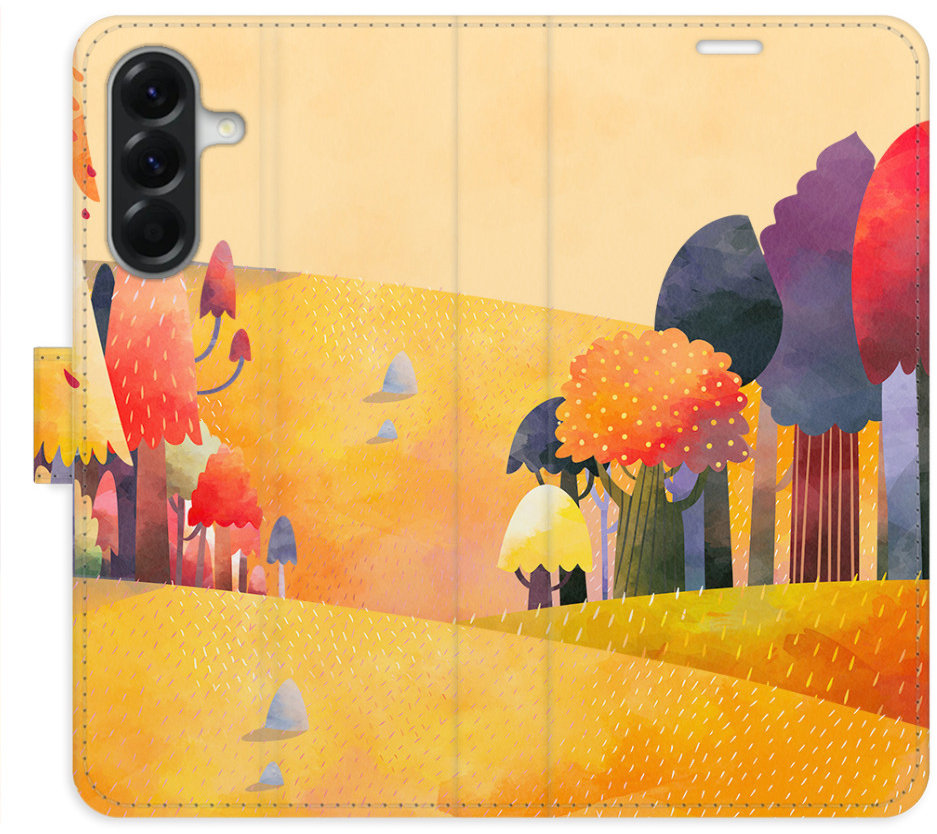 iSaprio Flip puzdro Autumn Forest pre Samsung Galaxy A56