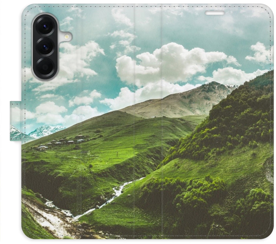 iSaprio Flip puzdro Mountain Valley pre Samsung Galaxy A56