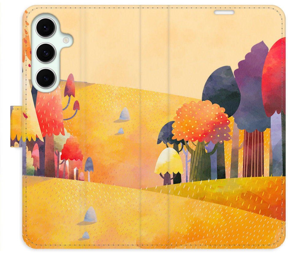 iSaprio Flip puzdro Autumn Forest pre Samsung Galaxy S24 FE