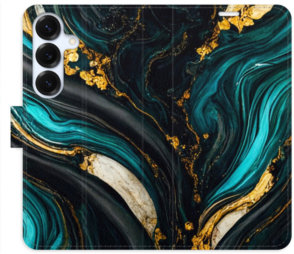 iSaprio Flip puzdro Dark Paint pre Samsung Galaxy S25