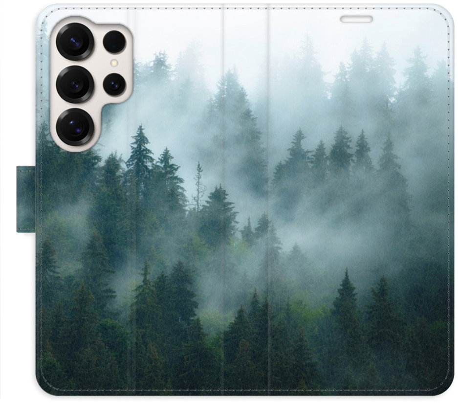 iSaprio Flip puzdro Dark Forest pre Samsung Galaxy S25 Ultra