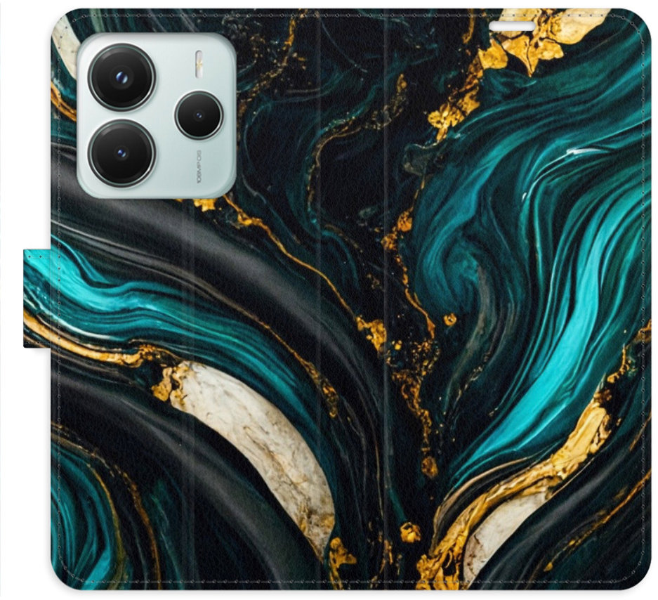 iSaprio Flip puzdro Dark Paint pre Xiaomi Redmi Note 14 5G