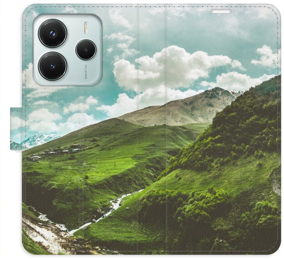 iSaprio Flip puzdro Mountain Valley pre Xiaomi Redmi Note 14 5G