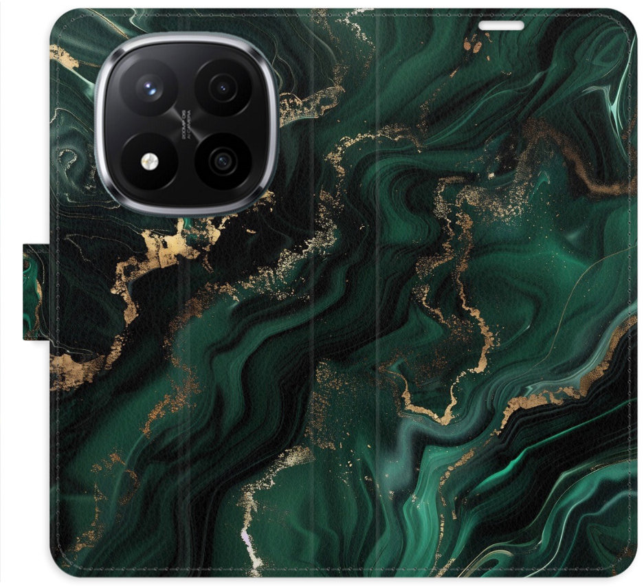 iSaprio Flip puzdro Emerald 02 pre Xiaomi Redmi Note 14 Pro 5G/14 Pro+ 5G