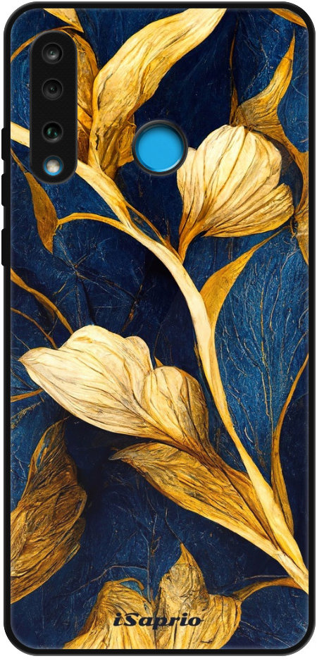 iSaprio Lesklé puzdro Gold Leaves – Huawei P30 Lite