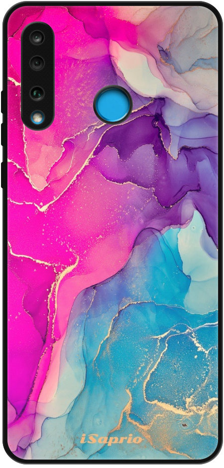 iSaprio Lesklé puzdro Purple Ink – Huawei P30 Lite