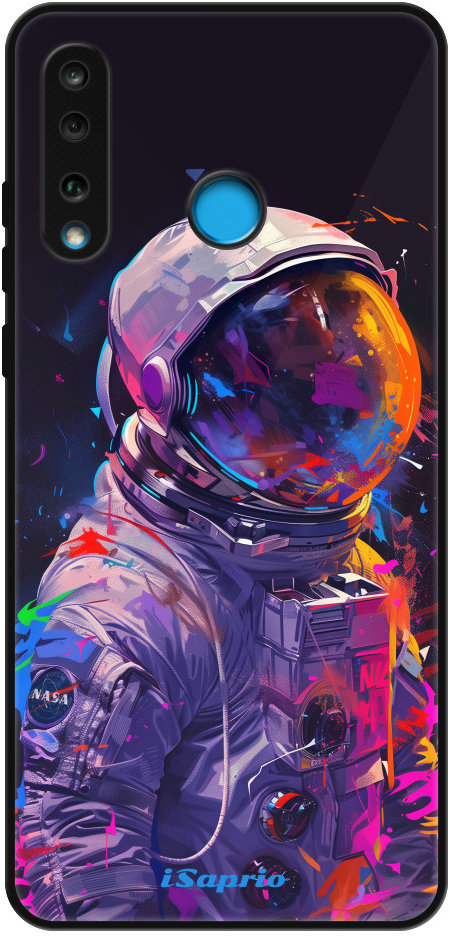 iSaprio Lesklé puzdro Neon Astronaut – Huawei P30 Lite