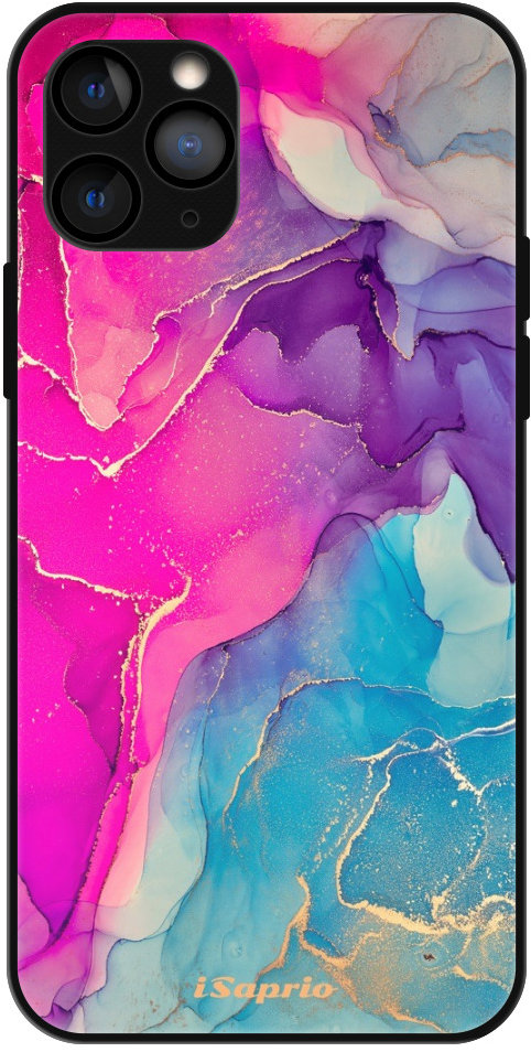 iSaprio Lesklé puzdro Purple Ink – iPhone 11 Pro