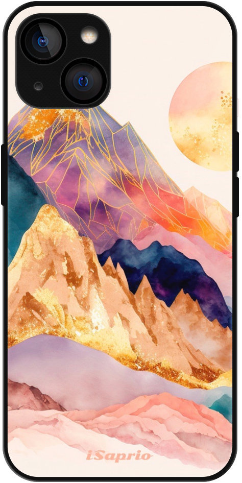 iSaprio Lesklé puzdro Abstract Mountains – iPhone 13