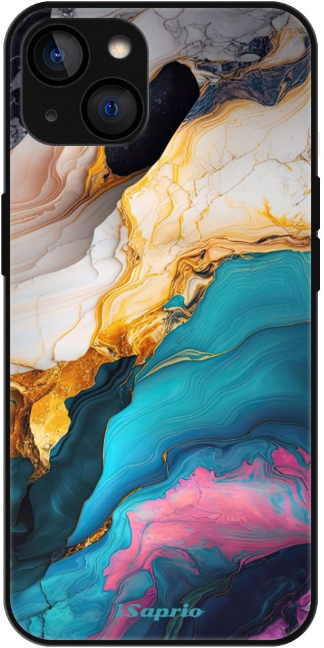 iSaprio Lesklé puzdro Color Marble 21 – iPhone 13