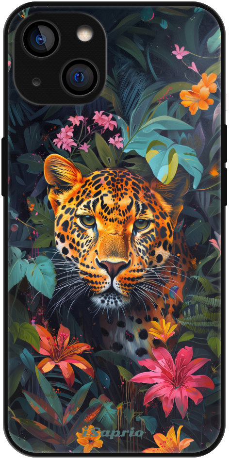 iSaprio Lesklé puzdro Flower Jaguar – iPhone 14