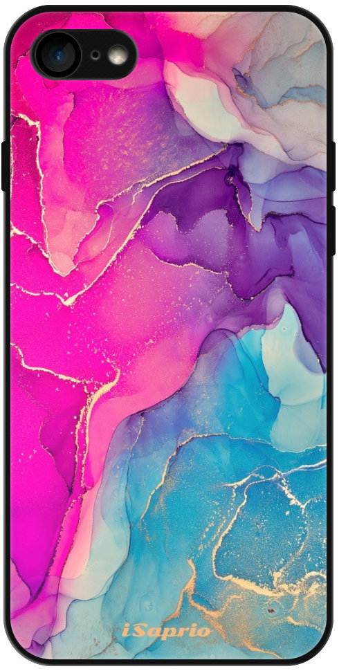 iSaprio Lesklé puzdro Purple Ink – iPhone 7/8/SE 2020/SE 2022