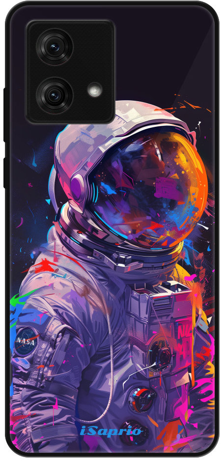 iSaprio Lesklé puzdro Neon Astronaut – Motorola Moto G84