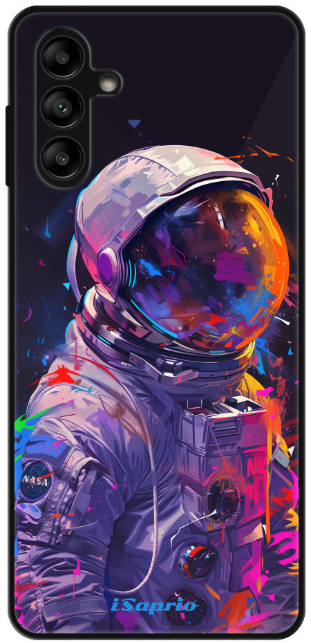 iSaprio Lesklé puzdro Neon Astronaut – Samsung Galaxy A13 5G/A04s