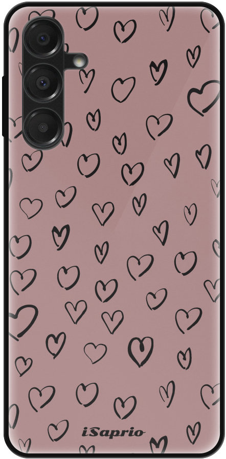 iSaprio Lesklé puzdro Heart Dark – Samsung Galaxy A16 5G