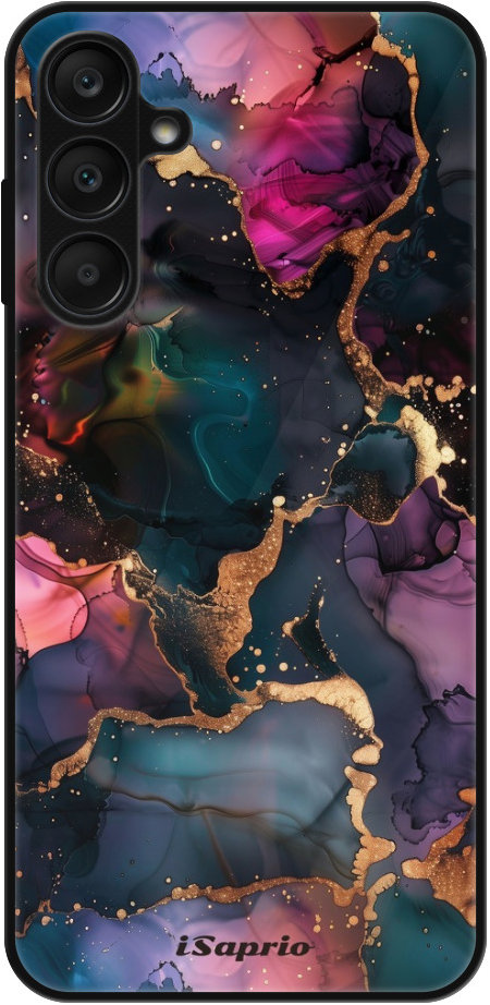 iSaprio Lesklé puzdro Dark Marble 10 – Samsung Galaxy A25 5G