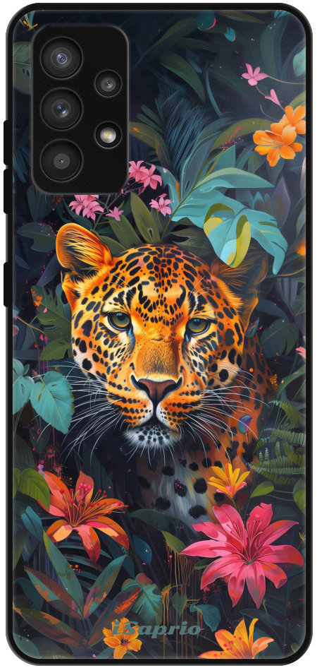 iSaprio Lesklé puzdro Flower Jaguar – Samsung Galaxy A32