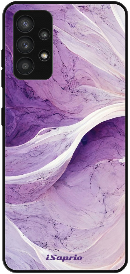 iSaprio Lesklé puzdro Purple Paint 10 – Samsung Galaxy A32