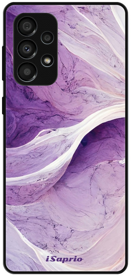 iSaprio Lesklé puzdro Purple Paint 10 – Samsung Galaxy A33 5G