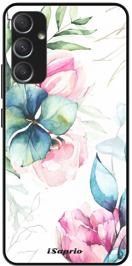iSaprio Lesklé puzdro Flower Art 01 – Samsung Galaxy A34 5G