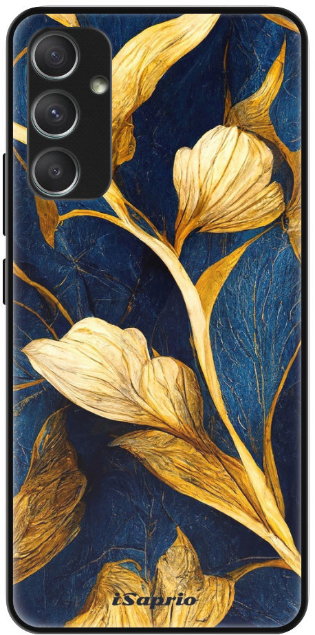 iSaprio Lesklé puzdro Gold Leaves – Samsung Galaxy A34 5G
