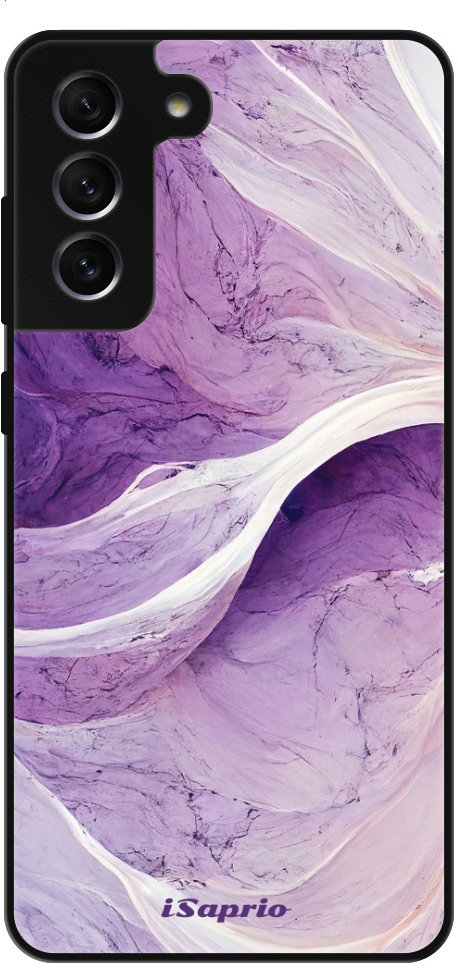 iSaprio Lesklé puzdro Purple Paint 10 – Samsung Galaxy S21 FE 5G
