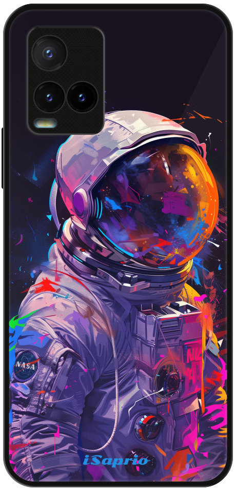 iSaprio Lesklé puzdro Neon Astronaut – Vivo Y21/Y21s/Y33s
