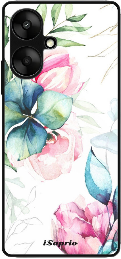 iSaprio Lesklé puzdro Flower Art 01 – Xiaomi Redmi 13C 5G