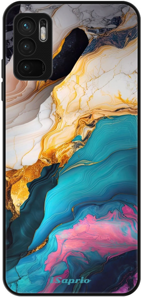 iSaprio Lesklé puzdro Color Marble 21 – Xiaomi Redmi Note 10 5G