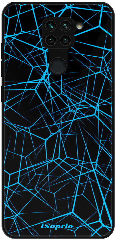 iSaprio Lesklé puzdro Abstract Outlines 12 – Xiaomi Redmi Note 9